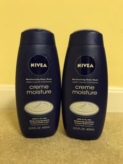 Nivea Moisturizing Body Wash Creme Moisture 13.5 FL OZ