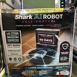 Shark AI Robot Self Empty XL Robot Vacuum Brand New In Box