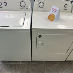 Amana Washer And Electric Dryer Set 