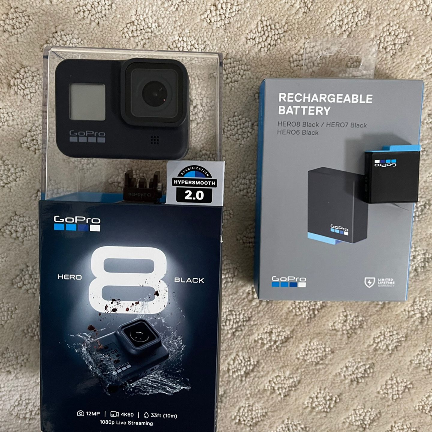 GoPro Hero 8 And Additional Battery