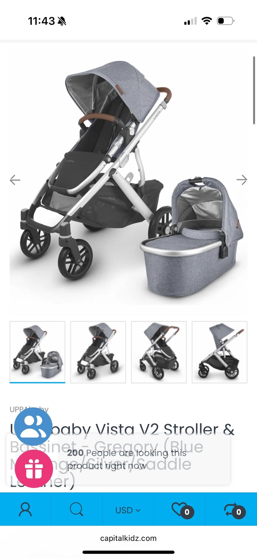 Vista stroller V2