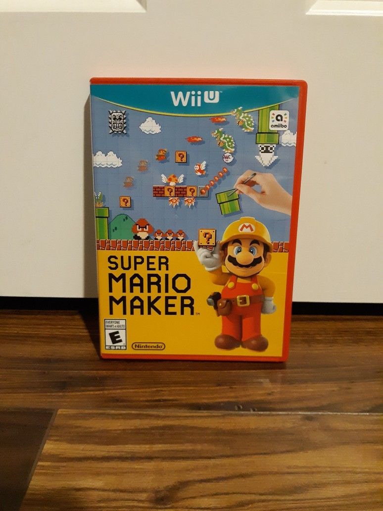 Super Mario Maker Nintendo Wii U