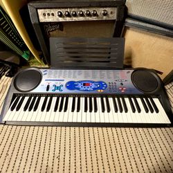 Casio LK-42 Polyphonic Keyboard Synthesizer Key Board Electric Piano