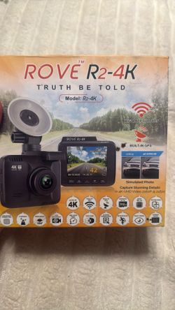Brand new rove r2-4k dash cam