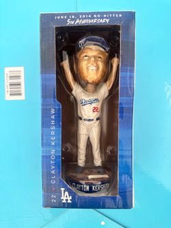 2019 Clayton Kershaw Bobblehead no hitter