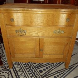 Antique Small Oak Buffet