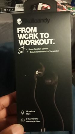 Skull candy workout earbuds