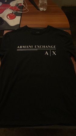 Back Armani exchange men shirt small