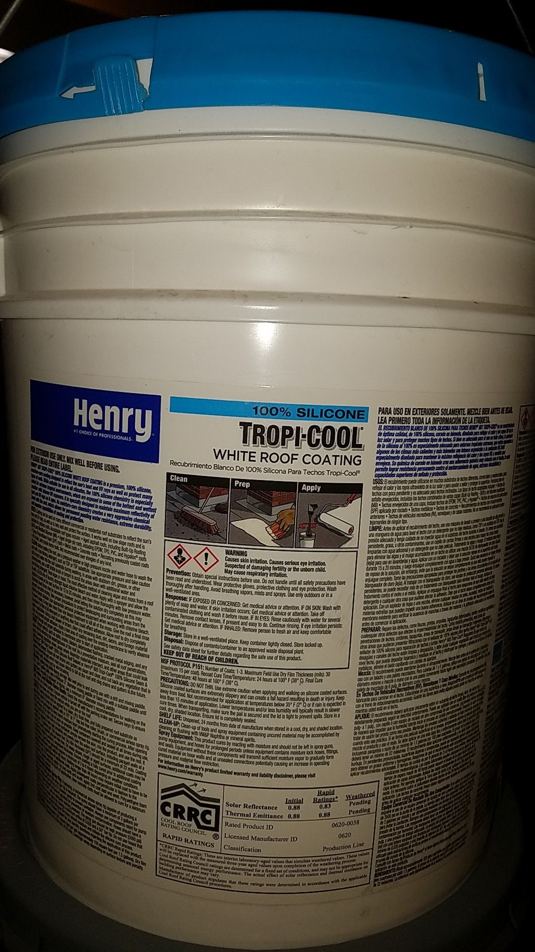 Henry Tropi-Cool Black Silicone Sealant 14.1 Oz Mfr# HE880B025 - Ace