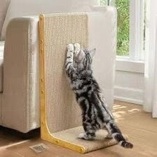 New in box Cat Scratching Post Corner Pad 18.9 inch L shaped