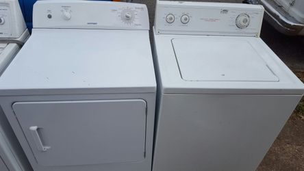Washer and dryer