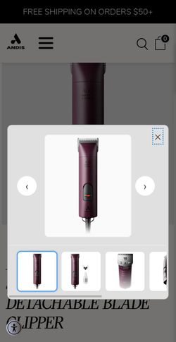 $75 or best offer nos Andis ProClip AGC2 Super 2-Speed professional animal grooming clipper