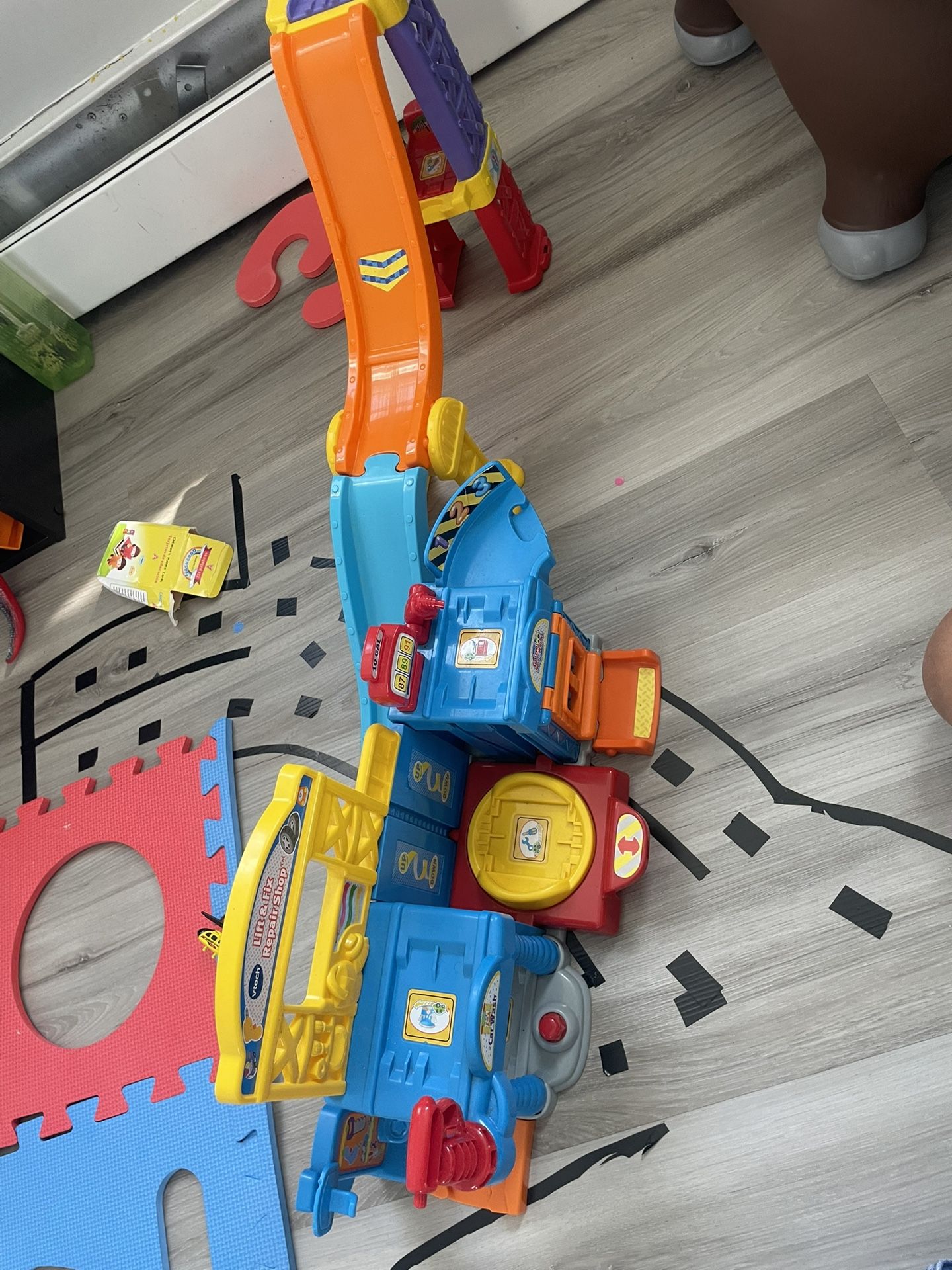 Vtech Car Wash Set