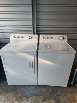 GE washer and dryer running perfect