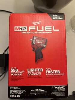 Milwaukee M12 Fuel Stubby Impact