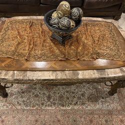 Coffee Table And 2 End Tables 