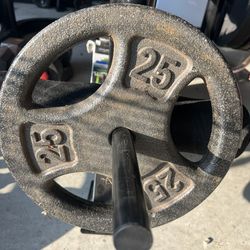 2- 25lbs Plates