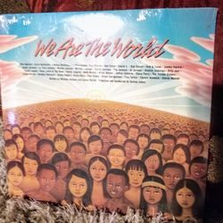 (BRAND NEW) VINYL 'WE ARE THE WORLD " RECORD 
