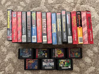 Sega genesis games 20 each