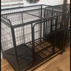 Heavy duty dog crate