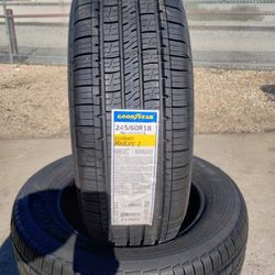 Tires New Goodyear Assurance Maxlife 245 60R18 $600 Set Of Four Install Mount And Balance 