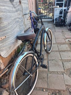 Simple brn Chrome 26" bike