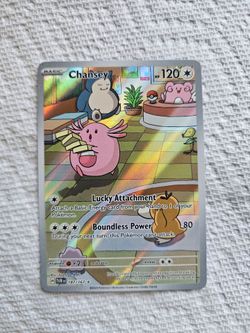 Chansey - 187/167 Illistration Rare NM