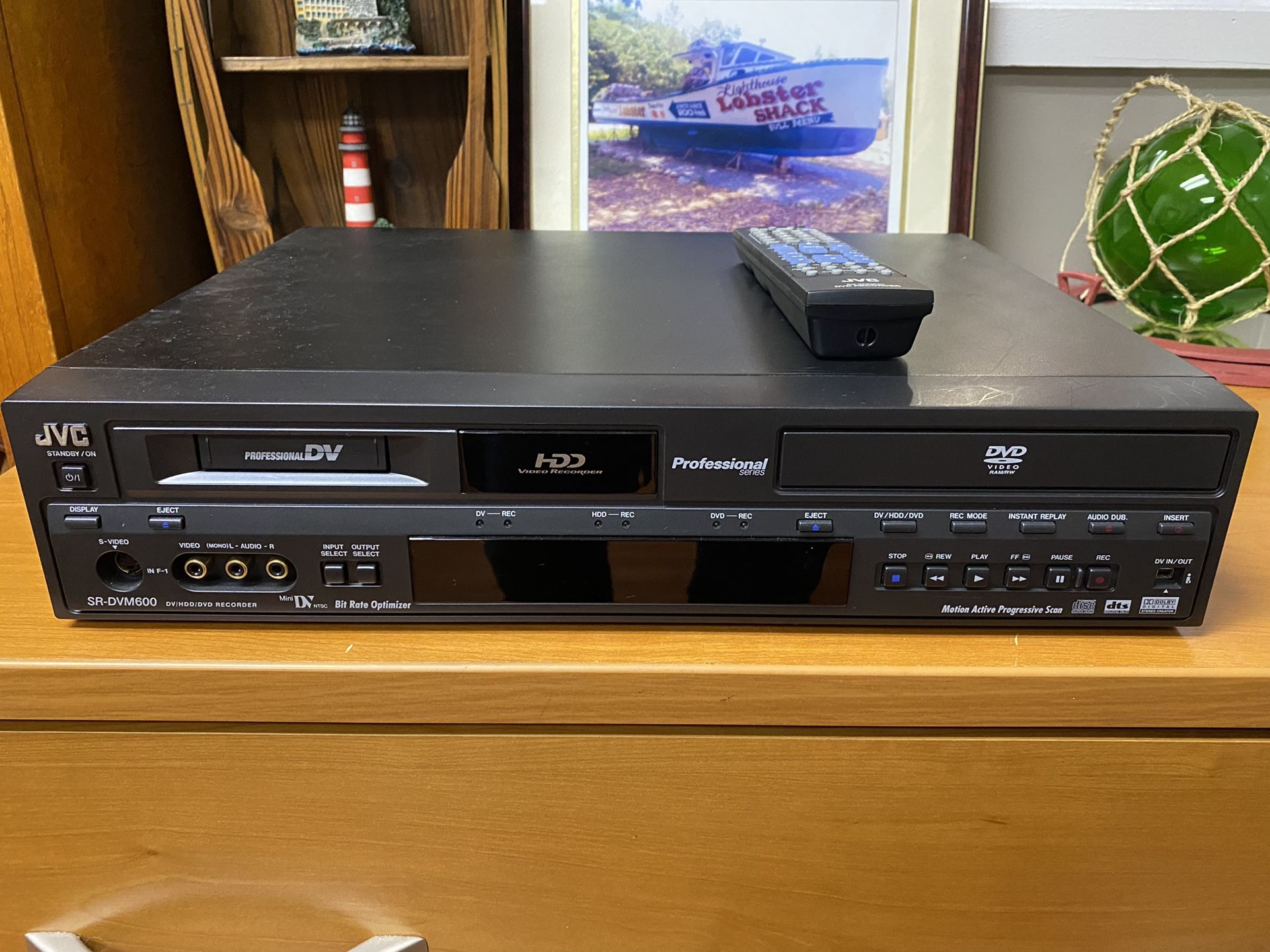 JVC SR-DVM600U deals Mini DV HDD DVD Video Recorder