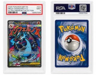 PSA 9 Mega Charizard X ex
