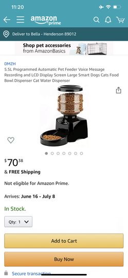 Automatic Pet feeder BRAND NEW✨INBOX