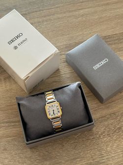 SEIKO nano Limited Cartier Tank Style SSEH016