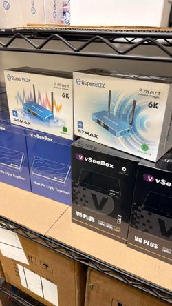 VSee Box V6 Max V See Box V6 Plus Superbox S7 Max Super Box S6 Max - Home Streaming Players
