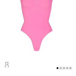 Skins Pink Sugar Sculpting Thong Bodysuit