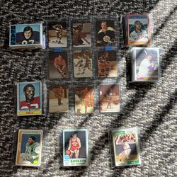 70s early 80s sports cards packs $15 each basketball baseball football hockey