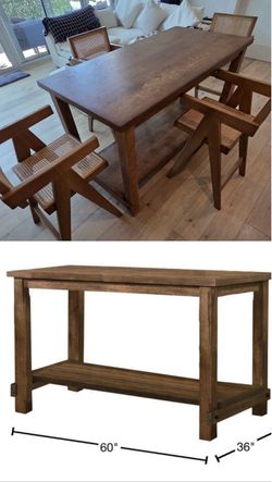 Solid Wood Dining Table