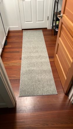 Gray Runner Rug - Brand New
