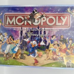 Disney Edition 2001 MONOPOLY Board Game  NEW