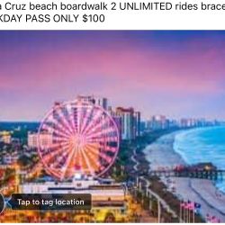 Santa Cruz Beach-boardwalk Unlimited Rides 
