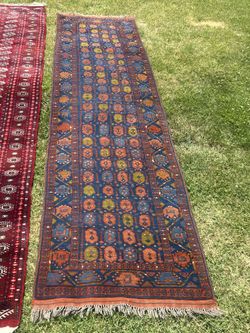 Antique Large Runner Rug 