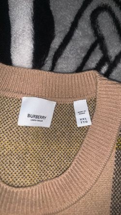 Burberry London England Knit Sweater XXL