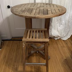 Gloster mid century table and bench