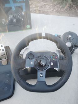 Logitech G920 Racing Wheel + Pedals + Shifter Bundle - Xbox/PC - $200
