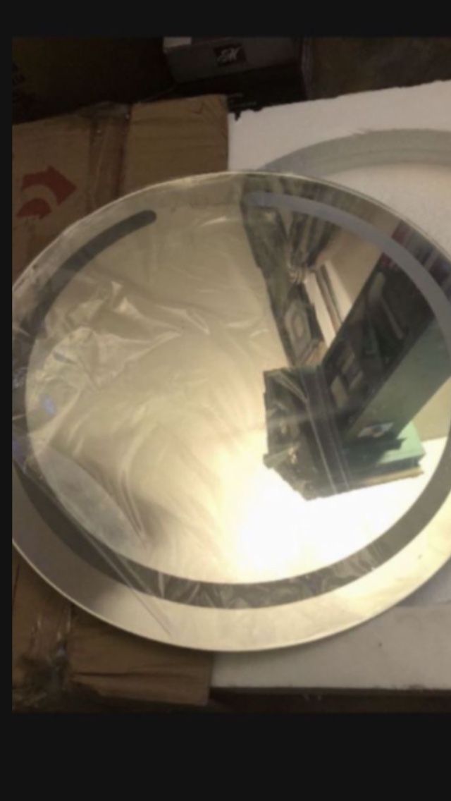 Vanity Circle Mirror LED Lights 20 Inch