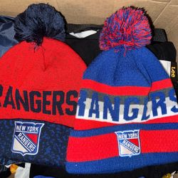 New York Rangers, Hockey Beanie, Knit Cap Hat