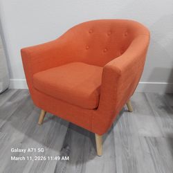 Orange Armchair