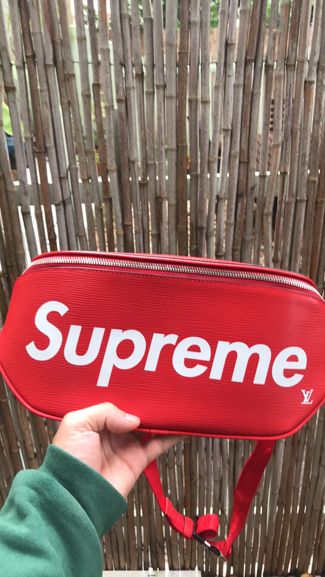 Supreme x LV waist bag (fanny pack)