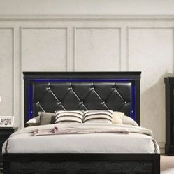 Brand New Black Bed Frame With Mattress For Sale With Free Delivery 