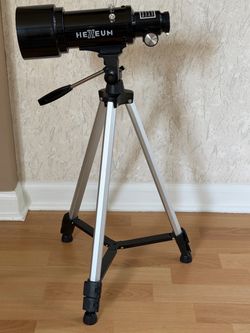 Hexium telescope in black