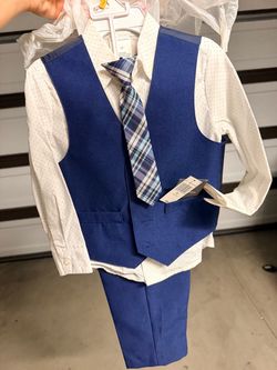 Van Heusen Boys 4-Piece Suit Set 3T