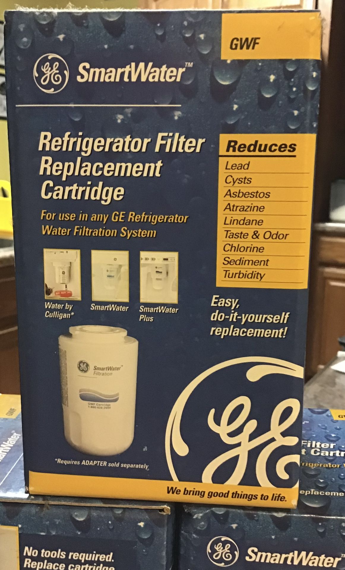 GE Smart Water Filter Replacement Cartridge 